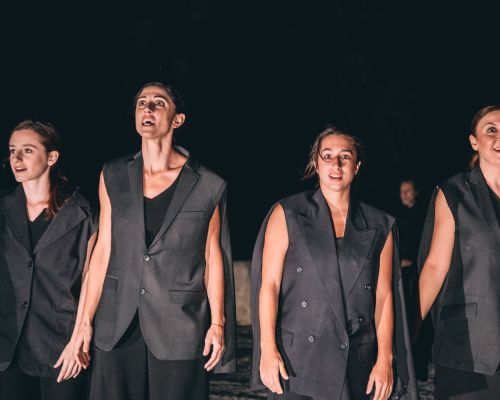 Φωτογραφικό Λεύκωμα από την παράσταση «Ιφιγένεια η εν Αυλίδι»